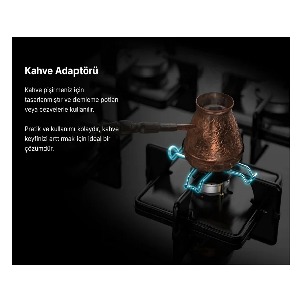 Tecna Süo 604bc Beyaz Set Üstü Ocak - Görsel 9