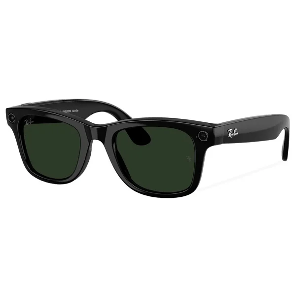 Ray-Ban Meta Wayfarer Gen 2 Rw4012 50 Beden 601/1m Parlak Siyah-Şeffaf Grafit Yeşil Transitions - Görsel 2