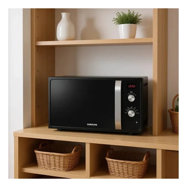 Samsung 23 Lt Siyah Mikrodalga Fırın 800 W Güç İle Mekanik Kontrol Paneli Özellikli - Görsel 5