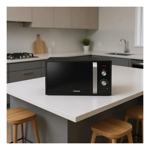 Samsung 23 Lt Siyah Mikrodalga Fırın 800 W Güç İle Mekanik Kontrol Paneli Özellikli - Görsel 6