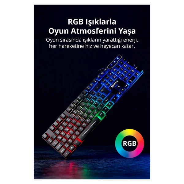 Piranha 2345 Kablolu Oyuncu Klavyesi - Görsel 4