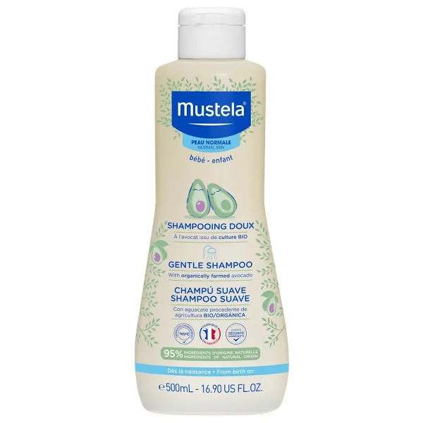 Mustela Gentle Papatya Özlü Bebek Şampuanı 500 Ml - Görsel 4