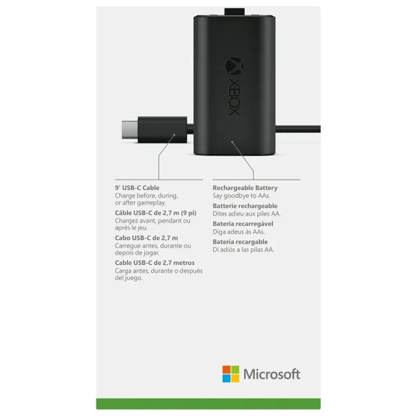 Microsoft Xbox 9.Nesil Oyun Ve Şarj Kiti Siyah Renkli Ce Uygunluk Sembolu İle Güçlü Şarj Cihazı - Görsel 9