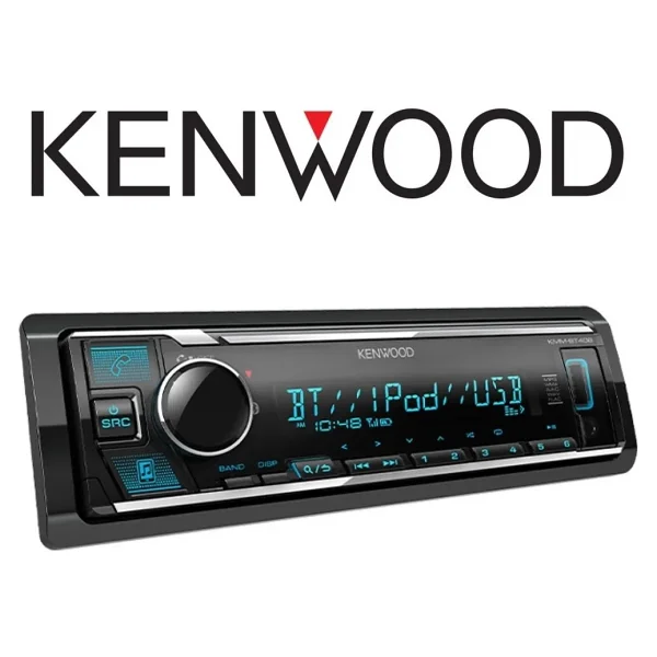 Kenwood KMM-BT408 Bluetoothlu Oto Teyp - Görsel 6