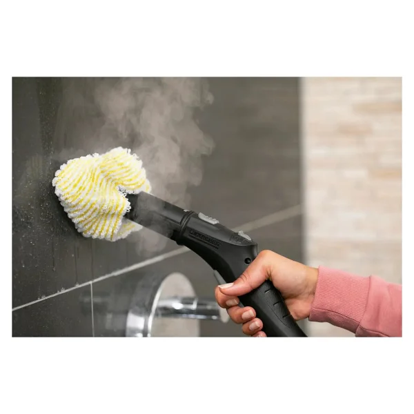 Karcher Sc4 Easyfix Prime 2200 W Buharlı Temizlik Makinesi Cam Ve Halı Aparatlı 30 Bezli Set - Beyaz - Görsel 8