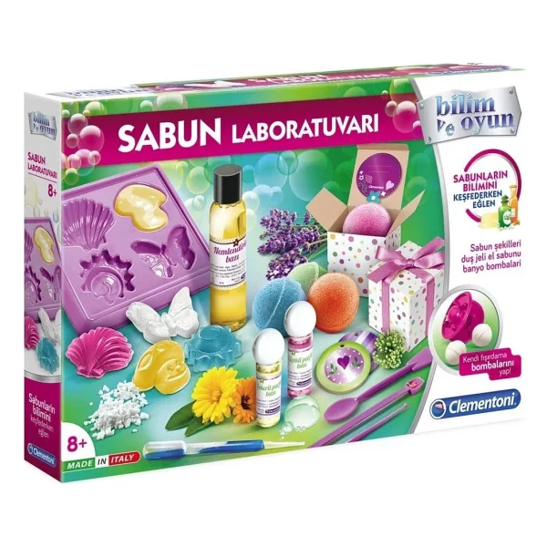 Clementoni Bilim Ve Oyun Sabun Laboratuvarı 64433 - Görsel 5
