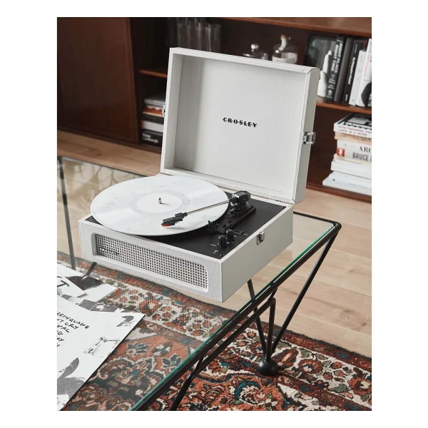 Crosley Voyager Vintage Bej Çantalı Retro Pikap - Görsel 2