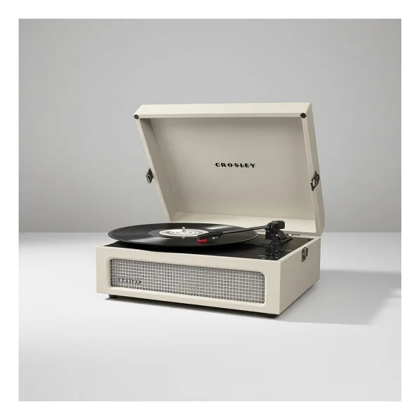 Crosley Voyager Vintage Bej Çantalı Retro Pikap - Görsel 6