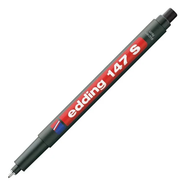 Edding 147s 0.3 Mm Silgili Asetat Kalemi Siyah - Görsel 8