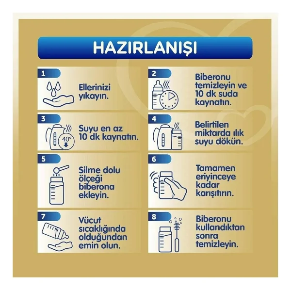 Bebelac Gold 1 Bebek Sütü 800 Gr - Görsel 2