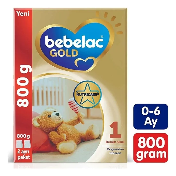 Bebelac Gold 1 Bebek Sütü 800 Gr - Görsel 4