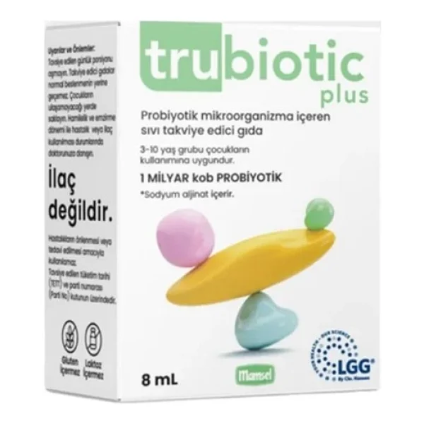 Trubiotic Plus Probiyotik 8 Ml Damla - Görsel 7