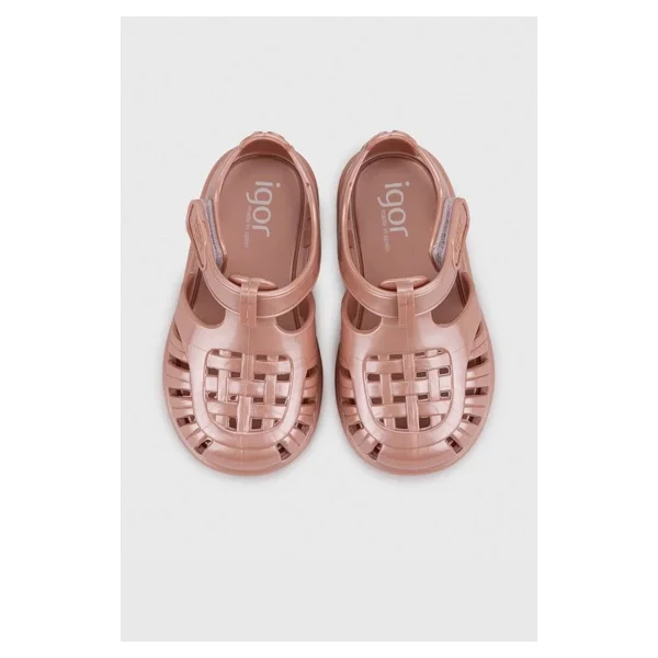 Igor Tobby Nacar S10366-010 Pembe Çocuk Sandalet - Görsel 4