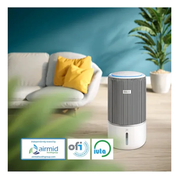 Philips Phılıps Pureprotect Water 3400 Serisi Akıllı 2 In 1 Hava Temizleyici Ve Nemlendirici Beyaz Gri +Xiaomi Bluetooth Hoparlör Hediye - Gri - Beyaz - Görsel 10