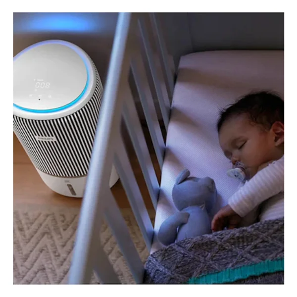 Philips Phılıps Pureprotect Water 3400 Serisi Akıllı 2 In 1 Hava Temizleyici Ve Nemlendirici Beyaz Gri +Xiaomi Bluetooth Hoparlör Hediye - Gri - Beyaz - Görsel 4