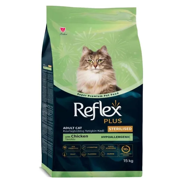 Reflex Plus Tavuklu 15 Kg Kısırlaştırılmış Yetişkin Kedi Maması - Görsel 7