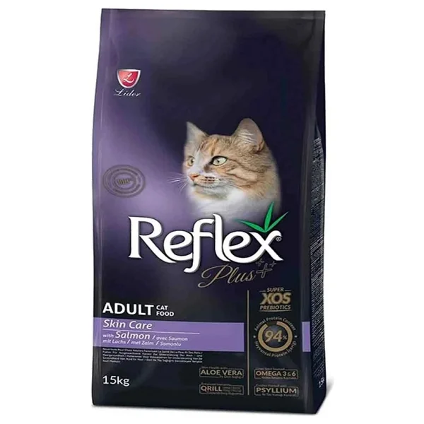 Reflex Plus Skin Care Somonlu 15 Kg Yetişkin Kedi Maması - Görsel 2