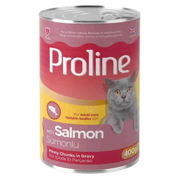 Proline Somonlu 400 gr Yetişkin Konserve Kedi Maması - Görsel 4