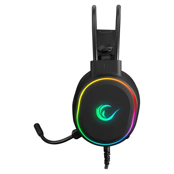 Rampage Rogue RGB 7.1 USB Kablolu Kulak Üstü Oyuncu Kulaklığı - Görsel 3