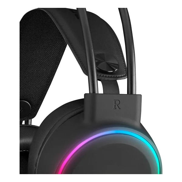 Rampage Rogue RGB 7.1 USB Kablolu Kulak Üstü Oyuncu Kulaklığı - Görsel 5