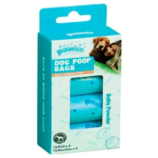 Pawise Bebek Pudralı Köpek Pislik Torbası 15 Yaprak 4 Adet - Görsel 2