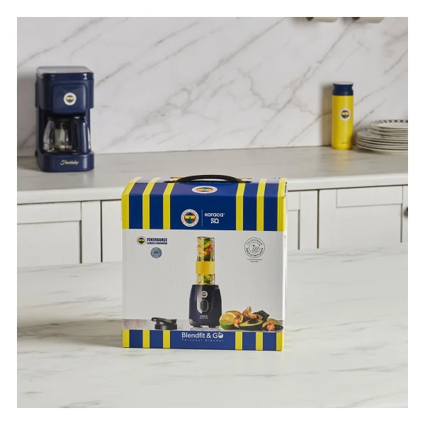 Karaca Blendfit Go Personal 550 W Lisanslı Fenerbahçe Smoothie Blender - Görsel 4
