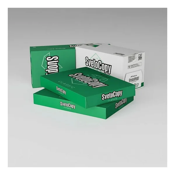 Svetocopy A4 Fotokopi Kağıdı 80 Gr 5'li Paket 2000 Sayfa Beyaz Renk Kaliteli Ofis Kağıdı - Görsel 2