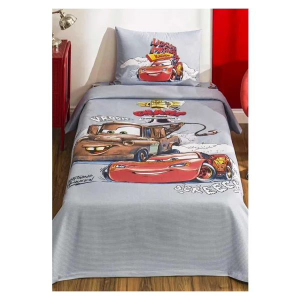 Özdilek Cars Driving Time Disney Lisanslı Tek Kişilik Pike Takımı - Görsel 4
