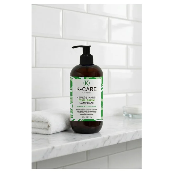 K K-Care Cosmetics Kepek Şampuan 250 Ml - Görsel 3