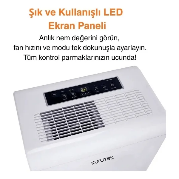 Kurutek Kt70a Ev Tipi Nem Alma Cihazı - Görsel 4