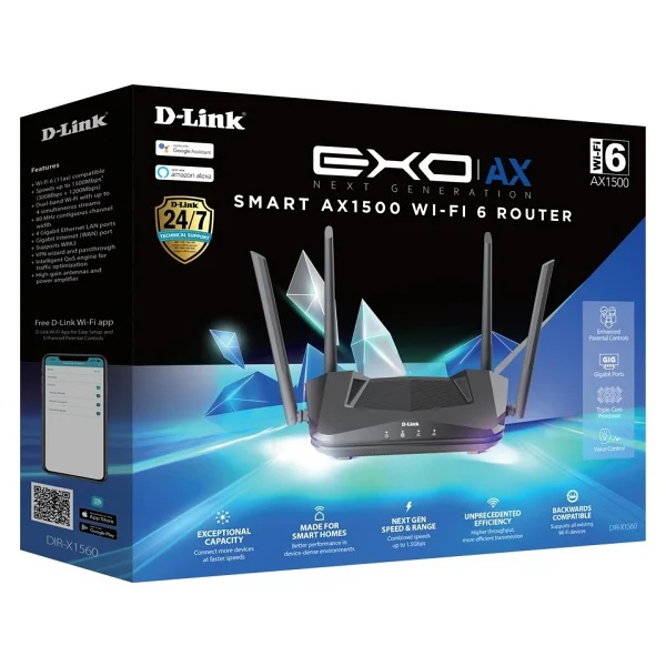 D-Link Dır-X1560 4 Port 1500 Mbps Router - Görsel 5