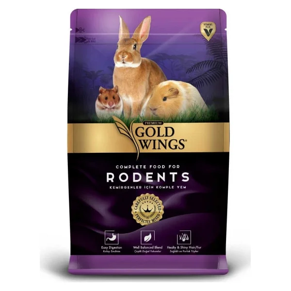 Gold Wings Premium 1 Kg Kemirgen Yemi - Görsel 5