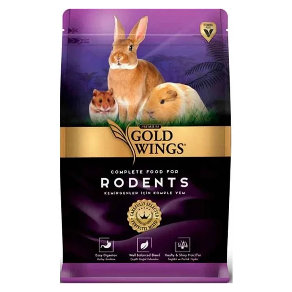 Gold Wings Premium 1 Kg Kemirgen Yemi - Görsel 3