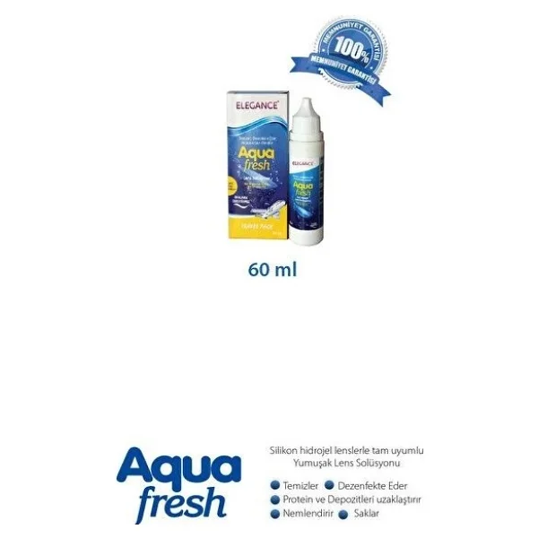 Elegance Aqua Fresh 60 Ml Lens Solüsyonu - Görsel 2