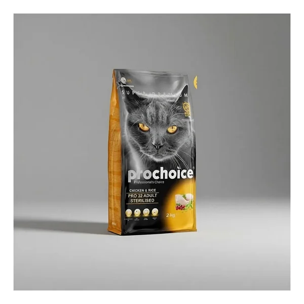 Prochoice Pro 32 Sterilised Tavuklu 15 Kg Kısırlaştırılmış Yetişkin Kedi Maması - Görsel 6