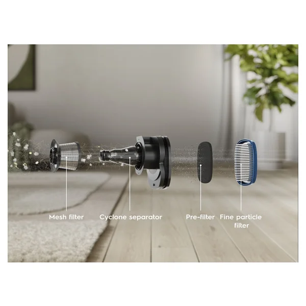 Electrolux Ew82u2db Islak Kuru Şarjlı Dikey Süpürge - Görsel 5