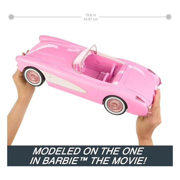 Hot Wheels Barbie Corvette Rc Uzaktan Kumandalı Araba Hpw40 - Görsel 2