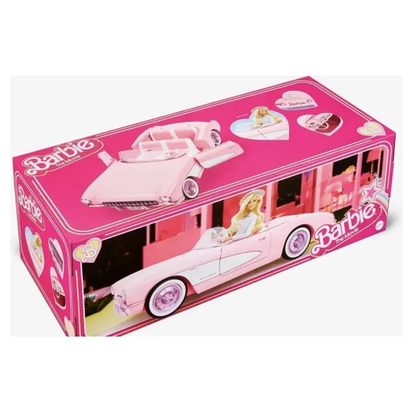 Hot Wheels Barbie Corvette Rc Uzaktan Kumandalı Araba Hpw40 - Görsel 5