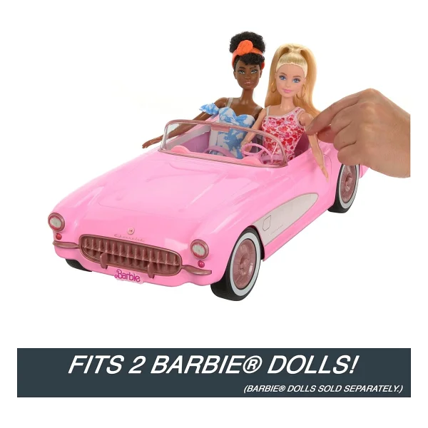 Hot Wheels Barbie Corvette Rc Uzaktan Kumandalı Araba Hpw40 - Görsel 6