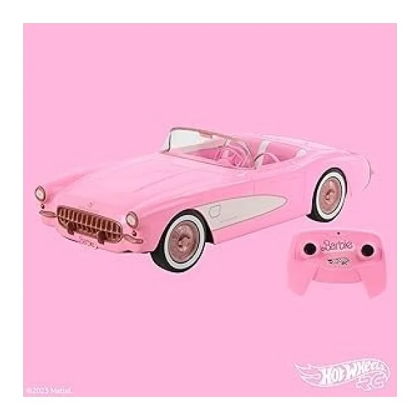 Hot Wheels Barbie Corvette Rc Uzaktan Kumandalı Araba Hpw40 - Görsel 7