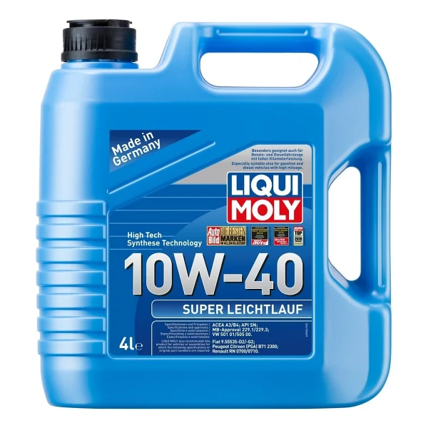 Liqui Moly Super Leichtlauf 10w-40 4 Lt Motor Yağı - Görsel 5