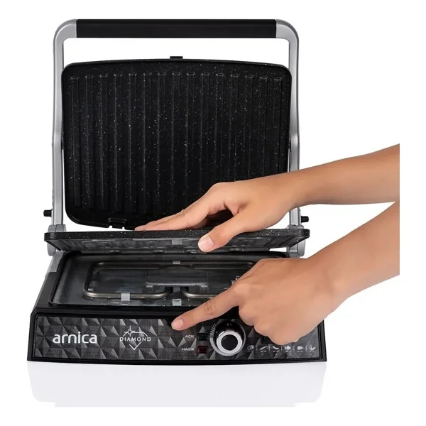 Arnica Diamond Gh26252 Inox 2000 W Granit Tost Makinesi - Görsel 7