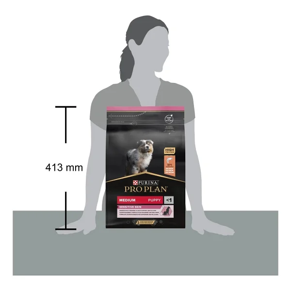 Pro Plan Medium Puppy Somonlu 3 Kg Orta Irk Yavru Köpek Maması - Görsel 4