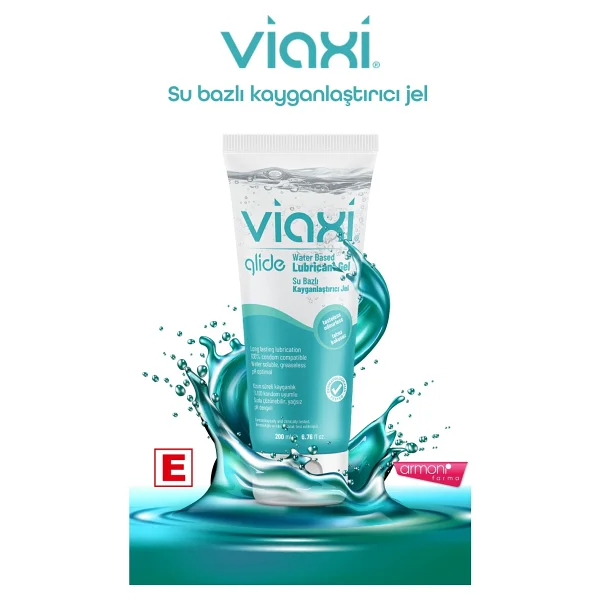 Viaxi Glide Sade 200 Ml Su Bazlı Kayganlaştırıcı Jel - Görsel 2