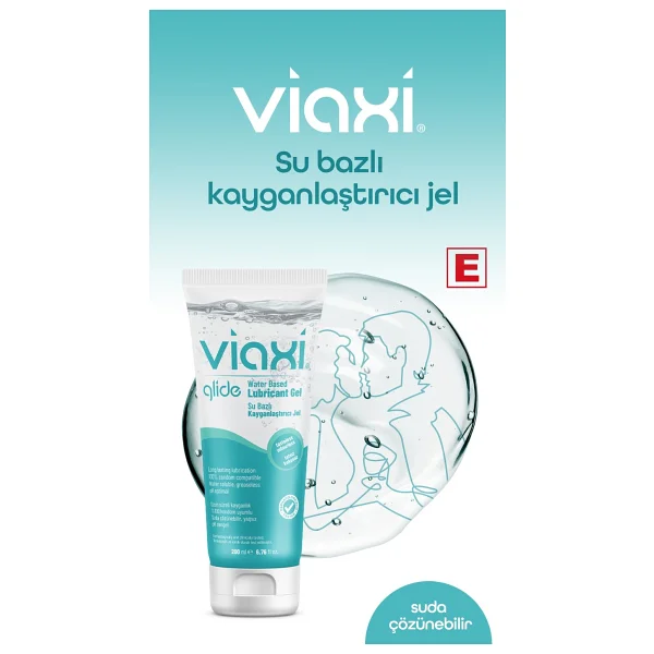 Viaxi Glide Sade 200 Ml Su Bazlı Kayganlaştırıcı Jel - Görsel 4