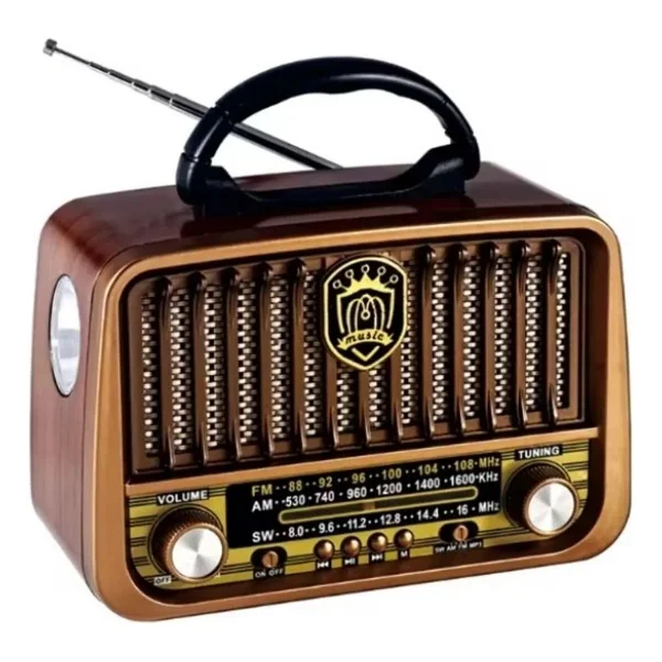 Everton Rt-878 Bluetooth Nostaljik Radyo - Görsel 4