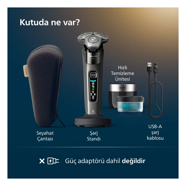 Philips Skinıq X9002/30 Islak Kuru Tıraş Makinesi - Görsel 5