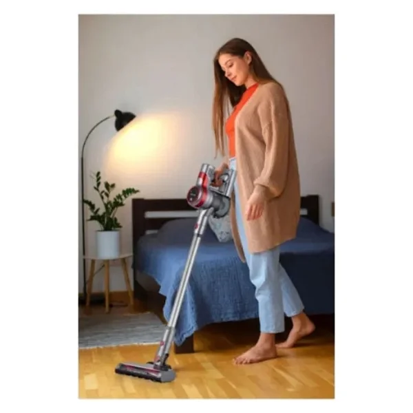 Onvo Kahverengi Dikey Süpürge Şarjlı Hafif Ve Güçlü Temizlik Aracı 0-250 Watt Güç - Ahşap - Ceviz - Seçenek 1 - Görsel 10