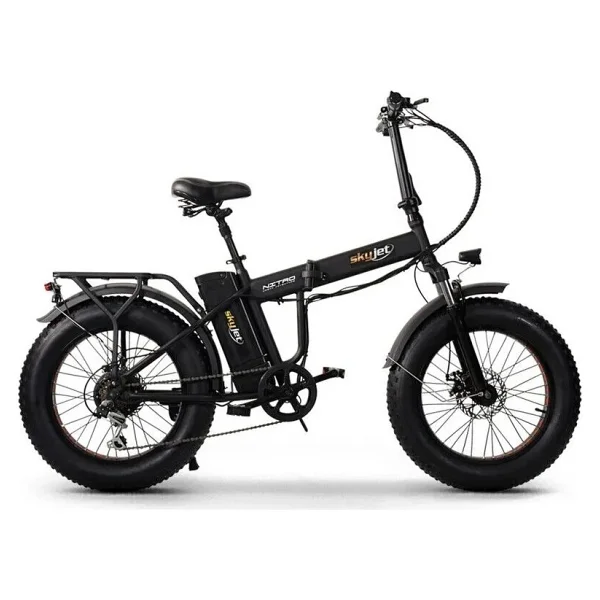 Skyjet Nitro Siyah 250 W Katlanabilir Elektrikli Bisiklet - Görsel 2