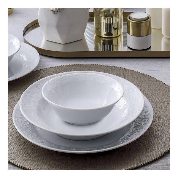 Güral Porselen Bahar Dalı 18 Parça 6 Kişilik Yemek Takımı - Görsel 8